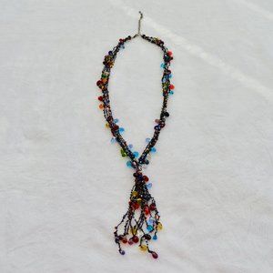 Multi-Colored Beaded Necklace